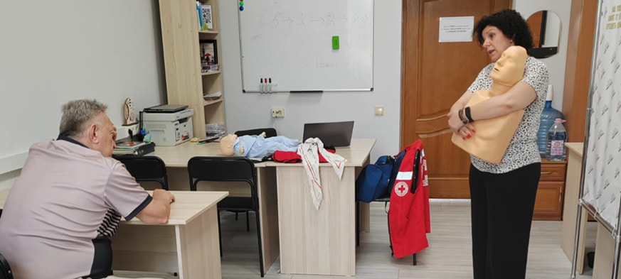 «АВС-Центр» с программой обучения «По оказанию первой помощи» в ГКУ КК ЦЗН Краснодарского края г. Туапсе